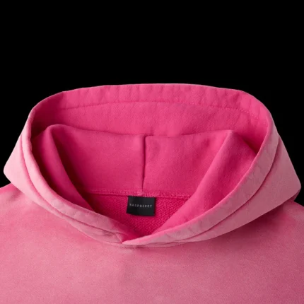 RASPBERRY HILLS FADED HOODIE PINK