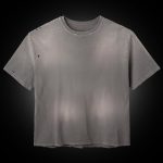 RASPBERRY HILLS TAUPE GREY TEE BLANK