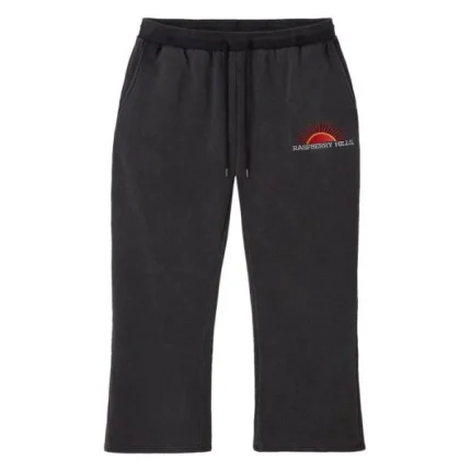 Raspberry Hills Black Sweatpants