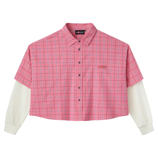 Raspberry Hills GV Gallery Pink Thermal Flannel Raspberry Hills GV Gallery Pink Thermal Flannel