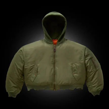 Raspberry Hills Gv Gallery ARMY BOMBER JACKET