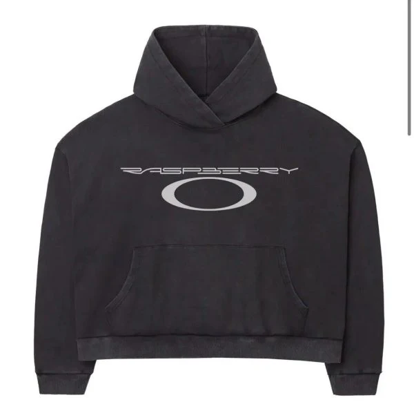 The Raspberry Athletics Hoodie Black New The Raspberry Hills Hoodie – Black