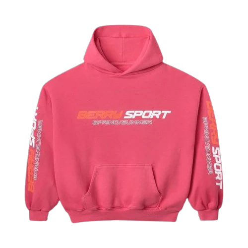 The Raspberry Hills Gold + Vintage Pink Hoodie The Raspberry Hills Gold + Vintage Pink Hoodie